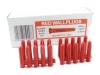 box of 100 Red Wall Plugs