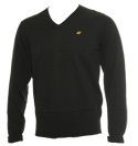 Boxfresh Black V-Neck Sweater