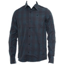 Boxfresh Blue Check Long Sleeve Shirt