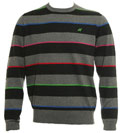 Boxfresh Charcoal Grey Stripe Sweater