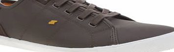 boxfresh Dark Brown Mitcham Trainers