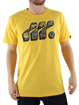 Boxfresh Lemon Yellow Leksander T-Shirt