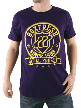 Boxfresh Purple Labret T-Shirt