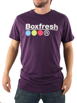 Boxfresh Purple Lignify T-Shirt