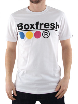 Boxfresh White Livigenus T-Shirt