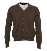 Boy Done Wrong Brown Button Fastening Cardigan