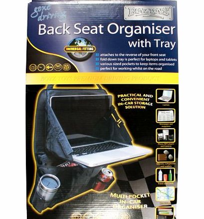 Boyz Toys Back Seat Organiser with Tray