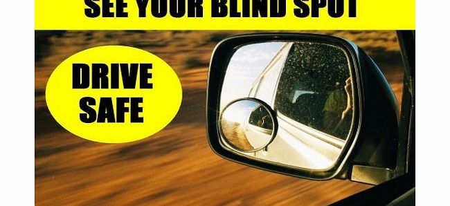 Boyz Toys CHROME BLIND SPOT MIRRORS MIRROR