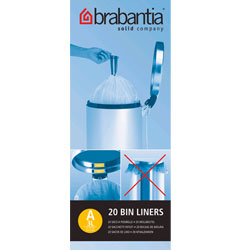 Brabantia 3Ltr Bin Liners Pack of 20