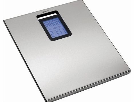 Brabantia Bathroom Scales - Matt Steel Fingerprint Proof