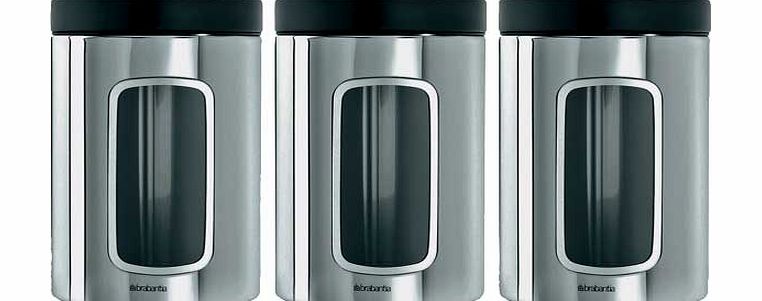 Brabantia Brilliant Stainless Steel Storage