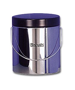 Chrome Biscuit Barrel