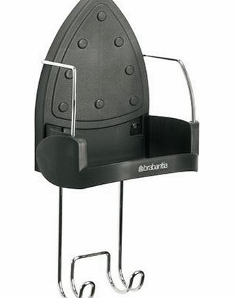 Brabantia Ironing Board Hanger and Iron Store - Black