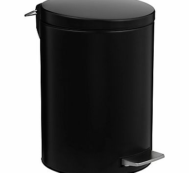 Pedal Bin, Matt Black, 12L