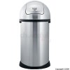 Brabantia Push Bin Brilliant Steel 50Ltr