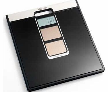 Solar Bathroom Scale - Black