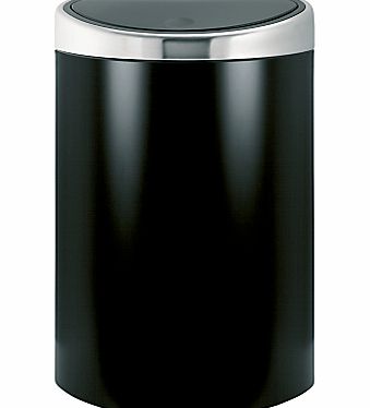 Brabantia Touch Bin, Matt Black / Matt