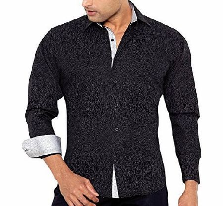 Mens Regular Fit Classic Long Sleeve Casual Shirt XXL