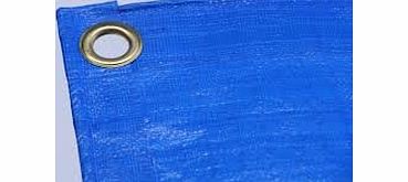 blue lightweigh quality tarpaulin,ground sheet,waterproof cover1.4M X 1.8M(4.6FT X 6FT)