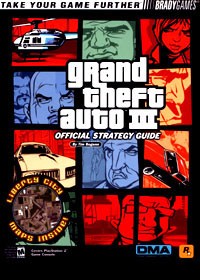 BradyGames Grand Theft Auto 3 PS2 Cheats