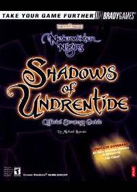 BradyGames Neverwinter Nights Shadows of Undrentide Cheats
