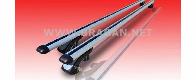 Bragan Wide Alloy Roof Rack Rails Cross Bars   T Track Pieces For BMW X5 X3 5 7 Series