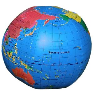 Brainstorm Explore and Learn Fact Finders Inflatable Globe