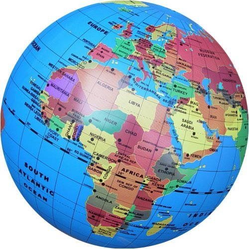 Fact Finders Inflatable Globe