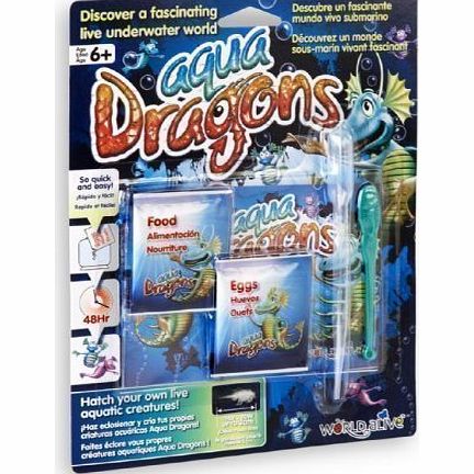 New Kids Aqua Dragons Science Kit Children Aquatic Creatures Educational Toys