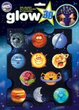 Brainstorm The Original Glowstars Company - Glow 3-D Stickers - Funny Planets