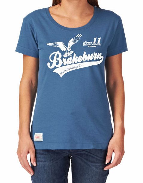 Brakeburn Womens Brakeburn Hawk T-Shirt - Stellar Blue
