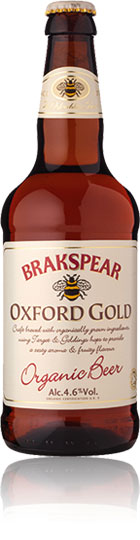 Brakspear Oxford Gold Organic Ale 12 x 500ml