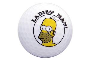 Brand Fusion ltd Simpsons Golf Ball Set (Sleeve Of Three)