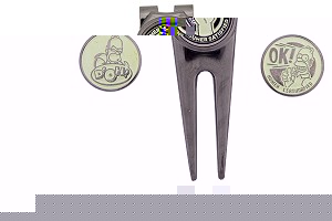 Simpsons Pitchfork With Three Markers