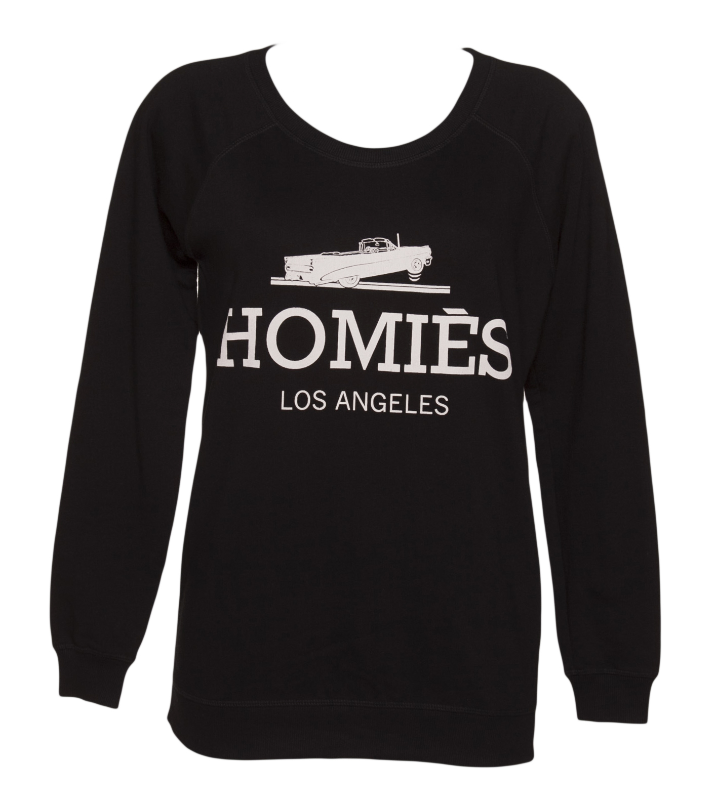 Ladies Black Homies Parody Sweater from Brand