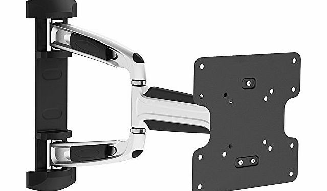 Brateck Solid Full Motion Wall Mount for HD LED LCD 23-42`` inches TVs up to 35kg - Tilt Swivel VESA Compatible