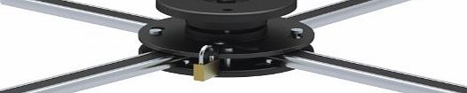 Brateck Universal Overhead Video Projector Ceiling Bracket Ceiling Mouont Anti-Theft / 20 kg for Acer / BenQ / Canon / Casio / Epson / Hitachi / inFocus / LG Electronics / Mitsubishi / NEC / Optoma /