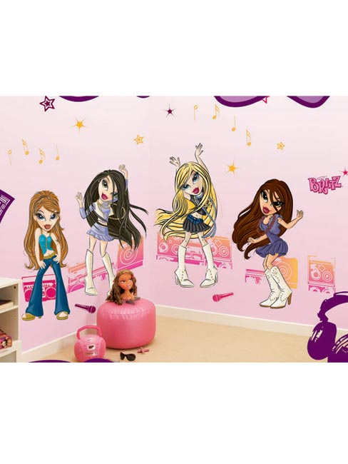 Bratz Giant Sticker Room Kit