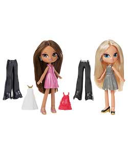 Snap On Doll 2 Pack
