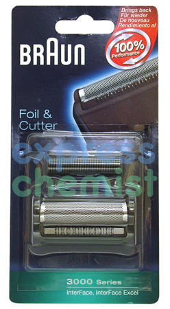 Braun 3000 Series Foil and Cutter Pack