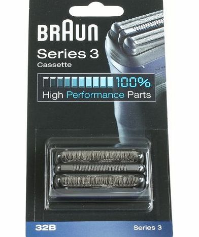Braun 32B Foil Cutter Head Pack for Series 3 Electric Shavers