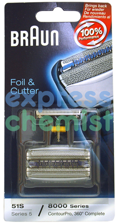 Braun 8000 Series Foil and Cutter Pack