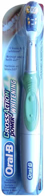 Cross Action Power Whitening Battery Toothbrush