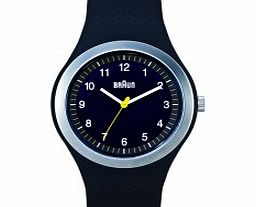 Braun Mens Sports Black Watch