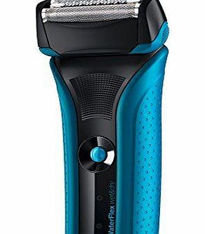 Braun WF2S Blue WaterFlex Wet and Dry shaver with Swivel Head