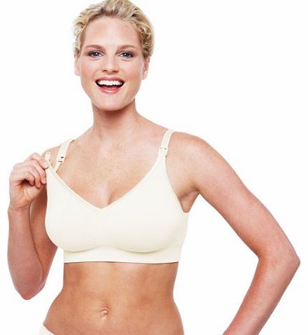 Bravado! Designs Bravado Womens Seamless Nursing Bra Ivory L
