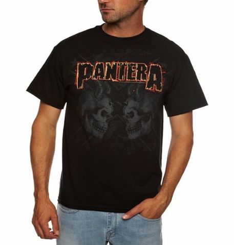 Bravado Pantera Watermarked Mens T-Shirt Black Large