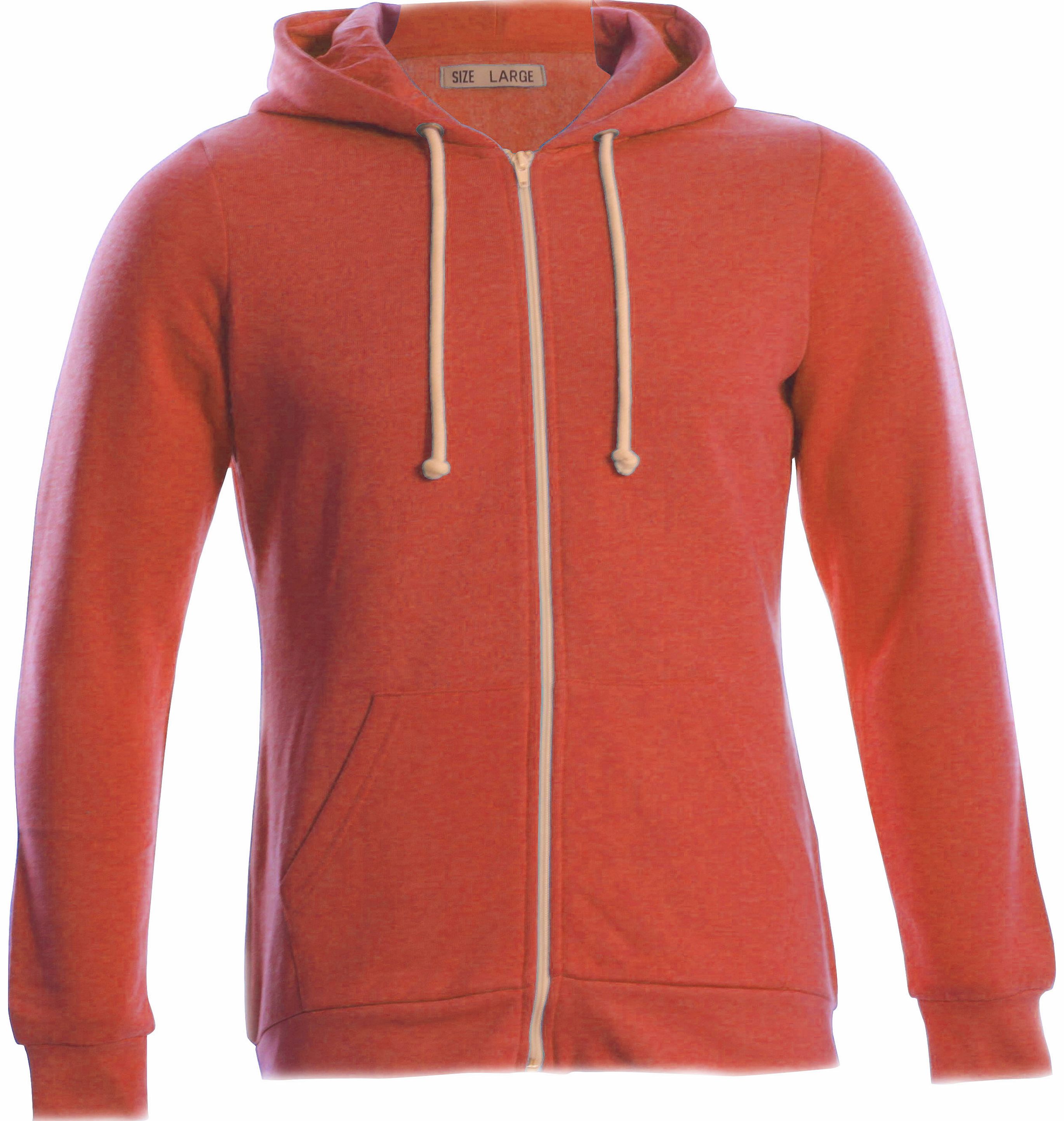 Brave Soul Zip Through Hooded Sweatshirt