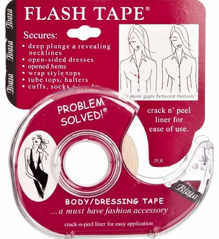 Flash tape Womens Bra Clear One Size