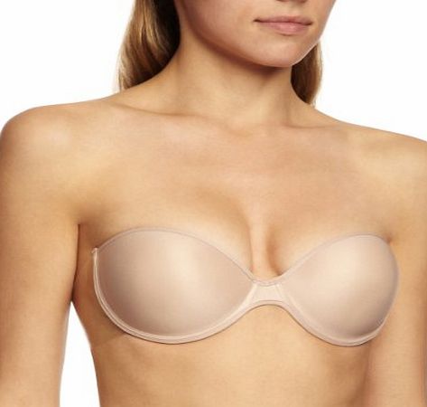 Braza Strapless Angel Womens Bra Beige B